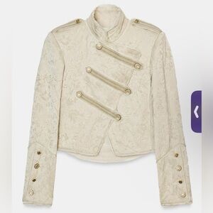 ZW Zara Collection Limited Edition Jacquard Jacket matching band